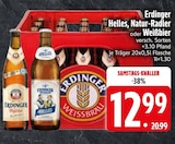 Helles im EDEKA Prospekt Helles von Erdinger im aktuellen EDEKA Prospekt für 12,99 €
