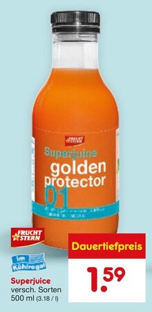 Superjuice bei Netto Marken-Discount in Bocholt Superjuice im Angebot bei Netto Marken-Discount Bocholt für 1,59 €