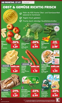 Äpfel im Kaufland Prospekt "Hier bin ich richtig" mit 75 Seiten (Essen)