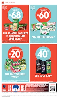 Promo Boursin dans le catalogue Intermarché du moment à la page 4