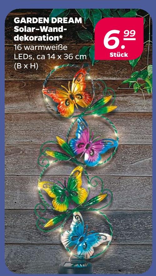 Solar-Wand-Dekoration