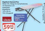 Aktuelles Bügeltisch Diamond Plus Angebot bei GLOBUS in Ludwigshafen (Rhein) ab 14,99 €
