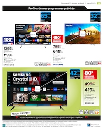 Offre TV Samsung dans le catalogue Carrefour du moment à la page 15