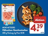 Hähnchen-Geschnetzeltes von MEINE METZGEREI im aktuellen ALDI SÜD Prospekt für 4,39 €