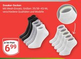 Sneaker-Socken im Angebot bei GLOBUS in Hoyerswerda Sneaker-Socken Angebote bei GLOBUS Hoyerswerda für 6,99 €