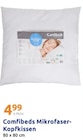 Mikrofaser-Kopfkissen im Angebot bei Action in Ibbenbüren Mikrofaser-Kopfkissen Angebote von Comfibeds bei Action Ibbenbüren für 4,99 €