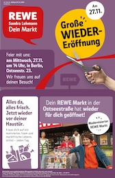 REWE Prospekt "Dein Markt" für Berlin, 34 Seiten, 25.11.2024 - 30.11.2024