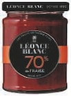 Confiture 70% de fruits - LEONCE BLANC en promo chez Super U Confiture 70% de fruits - LEONCE BLANC dans le catalogue Super U