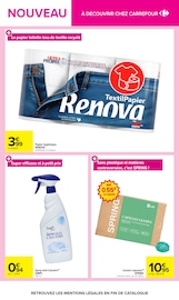 Promos Lessive dans le catalogue "LE MEILLEUR DES NOUVEAUTÉS" de Carrefour Lessive en promo dans le catalogue Carrefour à la page 17