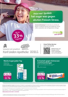 Aktueller mea - meine apotheke Prospekt (Biberach (Riß), 4 Seiten zum blättern mea - meine apotheke Prospekt Unsere Mai-Angebote mit 4 Seiten