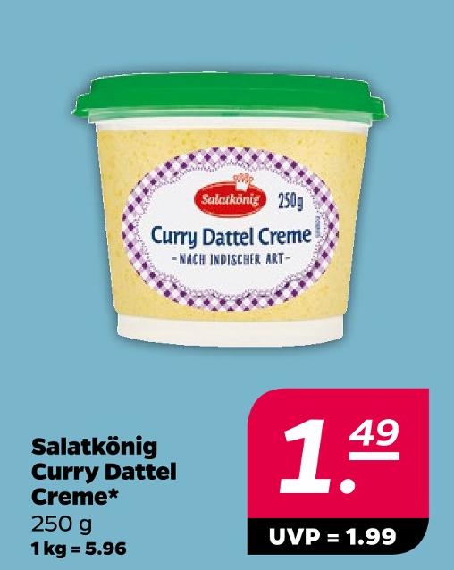 Curry Dattel Creme