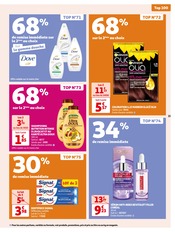 Promos Dove dans le catalogue "Auchan" de Auchan Hypermarché à la page 15
