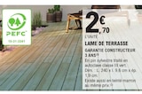Lame de terrasse à E.Leclerc dans Lembras Lame de terrasse à E.Leclerc dans Lembras