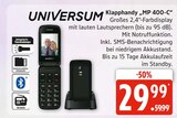Klapphandy MP 400-C von Universum im aktuellen Marktkauf Prospekt