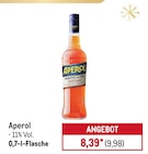Aperol im Angebot bei METRO in Bottrop Aperol Angebote bei METRO Bottrop für 9,98 €