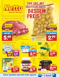 Aktueller Netto Marken-Discount Discounter Prospekt für Tübingen 13.10.2025 - 18.10.2025 Netto Marken-Discount Prospekt für Tübingen mit 60 Seiten