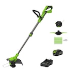 Coupe-bordures à batterie dans le catalogue Jardiland