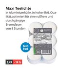 Maxi Teelichte Angebote von müller bei V-Markt Regensburg für 3,49 €