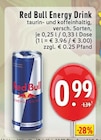 Energy Drink Angebote von Red Bull bei EDEKA Paderborn für 0,99 €
