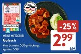 Aktuelles Gulasch Angebot bei ALDI SÜD in Fürth ab 2,99 €