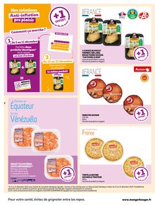 Prospectus Auchan Supermarché de la semaine "Nos solutions Anti-inflation pro plaisir" avec 2 pages, valide du 05/12/2023 au 11/12/2023 pour Fleury-sur-Orne et alentours