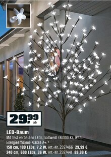 LED-Baum bei OBI in Hückelhoven LED-Baum im Angebot bei OBI Hückelhoven für 29,99 €