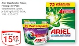 Waschmittel Pulver im Angebot bei GLOBUS in Frechen Waschmittel Pulver Angebote von Ariel bei GLOBUS Frechen für 15,99 €
