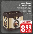 Hefeweißbier im Angebot bei EDEKA in Kleve Hefeweißbier Angebote von Franziskaner bei EDEKA Kleve für 8,99 €
