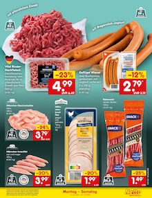 Hähnchenbrust im Netto Marken-Discount Prospekt "Aktuelle Angebote" mit 75 Seiten (Mannheim)