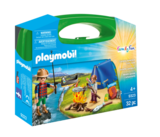 Valisette campeurs - PLAYMOBIL en promo chez Carrefour Sevran à 11,99 €