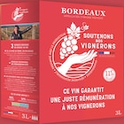 AOP Bordeaux Rouge - SOUTENONS NOS VIGNERONS en promo chez Intermarché Express Antibes à 11,95 €
