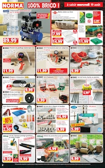 Catalogue Norma de la semaine 34, "Votre Discounter Régional", page 2, 19/08/2026 - 25/08/2026 Prospectus Norma en cours, "Votre Discounter Régional", page 2 sur 12
