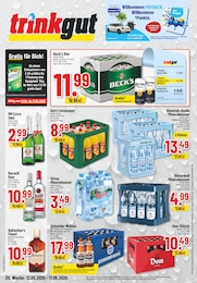 Getränkemarkt Prospekt von Trinkgut Jülich Trinkgut Prospekt: "Aktuelle Angebote", 6 Seiten, 12.05.2025 - 17.05.2025
