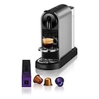 Cafetière Nespresso Delonghi Citiz Platinum EN220.T Gris Anthracite - Delonghi - Darty à Colmar Cafetière Nespresso Delonghi Citiz Platinum EN220.T Gris Anthracite - Delonghi en promo chez Darty Colmar à 195,99 €