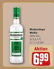 Wodka im Angebot bei REWE in Hildesheim Wodka Angebote von Moskovskaya bei REWE Hildesheim für 6,99 €