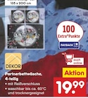 Aktuelles Partnerbettwäsche, 4-teilig Angebot bei Netto Marken-Discount in Salzgitter ab 19,99 €