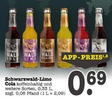 Cola im Angebot bei E center in Ingelheim Cola Angebote von Schwarzwald bei E center Ingelheim für 0,69 €