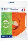 10 rondelles L'Idéale - 2 nez - Le Joint Français par Hutchinson en promo chez Colruyt 10 rondelles L'Idéale - 2 nez - Le Joint Français par Hutchinson dans le catalogue Colruyt