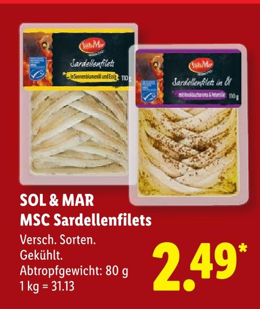 MSC Sardellenfilets