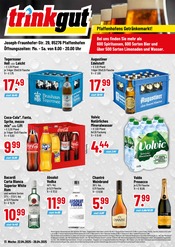 Aktueller Trinkgut Discounter Prospekt in Ilmmünster und Umgebung, "Entdecken Sie tolle Angebote!" mit 4 Seiten, 22.04.2025 - 26.04.2025