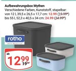 Aufbewahrungsbox Mythen Angebote von rotho bei GLOBUS Halle für 12,99 €