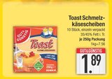 Toast Schmelzkäsescheiben von GUT&GÜNSTIG im aktuellen EDEKA Prospekt für 1,89 €