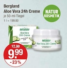 Aloe Vera 24h Creme Angebote von Bergland bei V-Markt München für 9,99 €