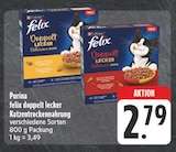 Aktuelles Felix Doppelt Lecker Katzentrockenahrung Angebot bei E center in Würzburg ab 2,79 €