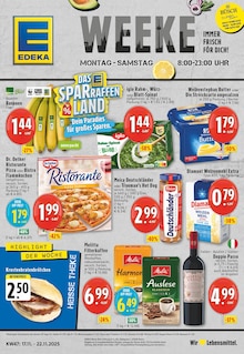 Aktueller EDEKA Prospekt "Aktuelle Angebote" Seite 1 von 8 Seiten