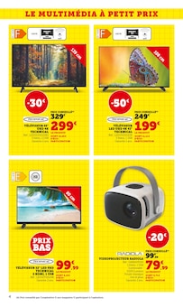 Promo Télévision dans le catalogue Super U du moment à la page 4