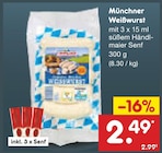 Münchner Weißwurst Angebote bei Netto Marken-Discount Kamen für 2,49 €