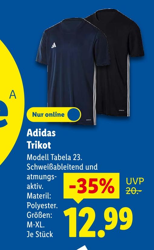Trikot Modell Tabela 23