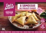 8 Samossas au poulet curry - Deli's World en promo chez Intermarché Hyper 8 Samossas au poulet curry - Deli's World dans le catalogue Intermarché Hyper