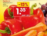 Paprika rot im Angebot bei Netto Marken-Discount in Düren Paprika rot Angebote bei Netto Marken-Discount Düren für 1,35 €